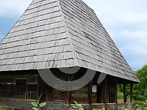 Traditional house in the area of Ã¢â¬â¹Ã¢â¬â¹Maramures, Romania.